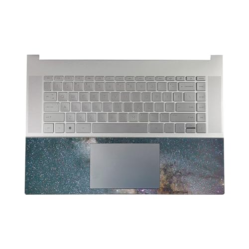 Image of Gaming Skin Compatible with HP Envy x360 16 inch (2023) - Galactic Landscape - Premium 3M Vinyl Protective Wrap Decal Cover - Easy to Apply | Crafted in The USA by MightySkins