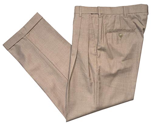 Haggar Comfort Luxe Pleated Front Men's Pants