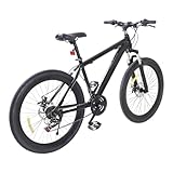 Loohacp Bicicletta pieghevole da 26 pollici, 21 marce, per adulti, mountain bike, mountain bike, pieghevole, altezza regolabile per equitazione all
