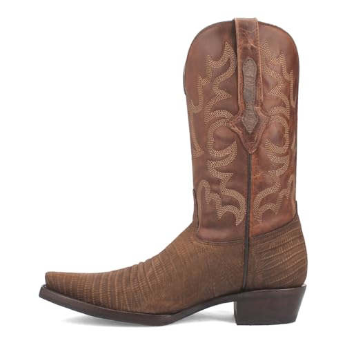 Dingo Boots Men's The Duke Western Boot, Brown, 10.5 X-Wide3