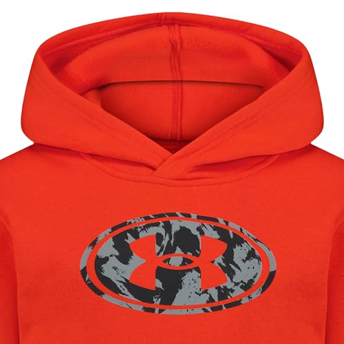 Image of Under Armour Boys' Fleece Pullover Hoodie Sweatshirt, Soft & Comfortable, Relaxed Fit