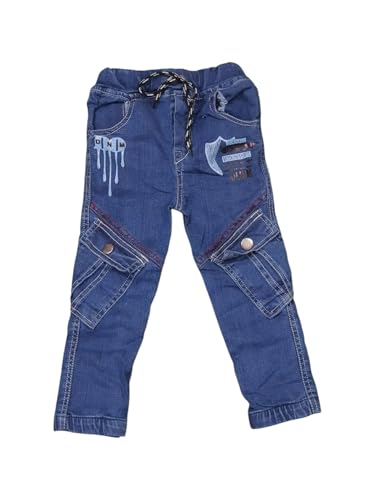 Image of Kids Boys Casual 6 Pocket Trouser Pants Super Trendy Cotton Pants.Daily Pants for Kids,Boys.Casual Jeans.Boys Trouser Pants.Funky Pants for Boys.