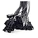 Zhong Ying 6Pin 1 a 6 Puerto Cable de alimentación de Ventilador 3pin Compatible con Pci Tarjeta gráfica expresa PC 6 Formas de enfriamiento 3P Pwm y Divisor 20cm 2 2awg