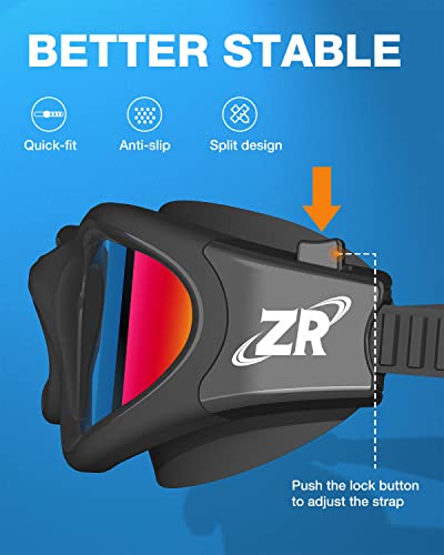 Image of ZIONOR Swim Goggles, Upgraded G1 Polarized Swimming Goggles Anti-Fog for Adult Men Women