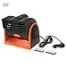 Condizionatore d'aria portatile Auto Camion Raffreddamento Ventilatore Aria regolabile Raffreddamento silenzioso Mini condizionatore per auto, arancione 24V