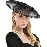 Erstaunliche Derby-Hüte mit breiter Krempe ohne abnehmbaren Fascinator werden mit einem Stirnband und Haarspange für Ihre verschiedenen Kleidungsstücke und Frisuren geliefert.