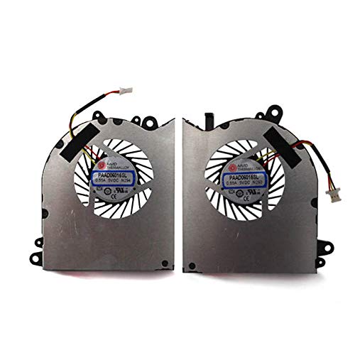 CPU + GPU ノートパソコンファン MSI GS60 PC 2QD 6QE 6QC 冷却ファン PAAD06015SL 5VDC 0.55A N293用