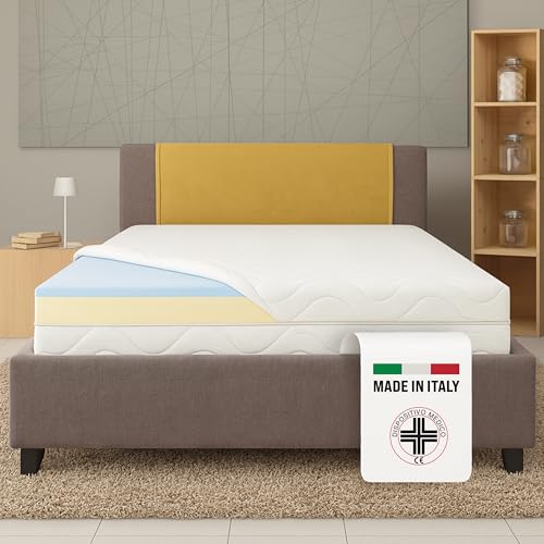 Dream Materassi Matrimoniale Memory e WaterFoam 160x190 altezza 22cm Certificato
