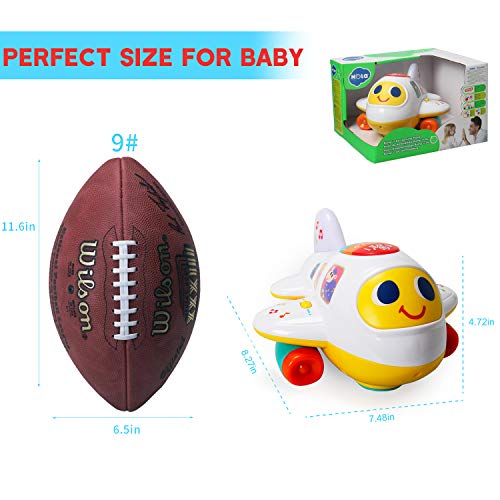 HOMOFY Baby Toy 12-18 Months Electronic Airplane Toddlers Toys for 1 Year Old Boys Girls with Lights & Music Kids Early Learning Educational Toys for 1 2 3 Year Old Boys Girls Gift - Thumbnail 6