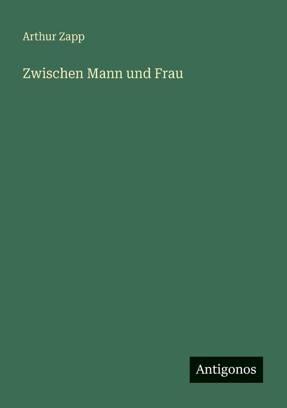 Zwischen Mann und Frau