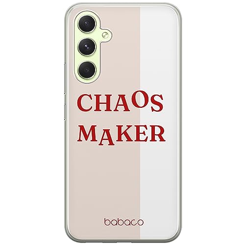 Babaco ERT GROUP mobile phone case for Samsung A54 5G original and officially Licensed pattern 90's Girl 009 optimally adapted to the shape of the mobile phone, case made of TPU