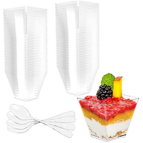 Tasses à dessert Newaner 50 pièces Cover