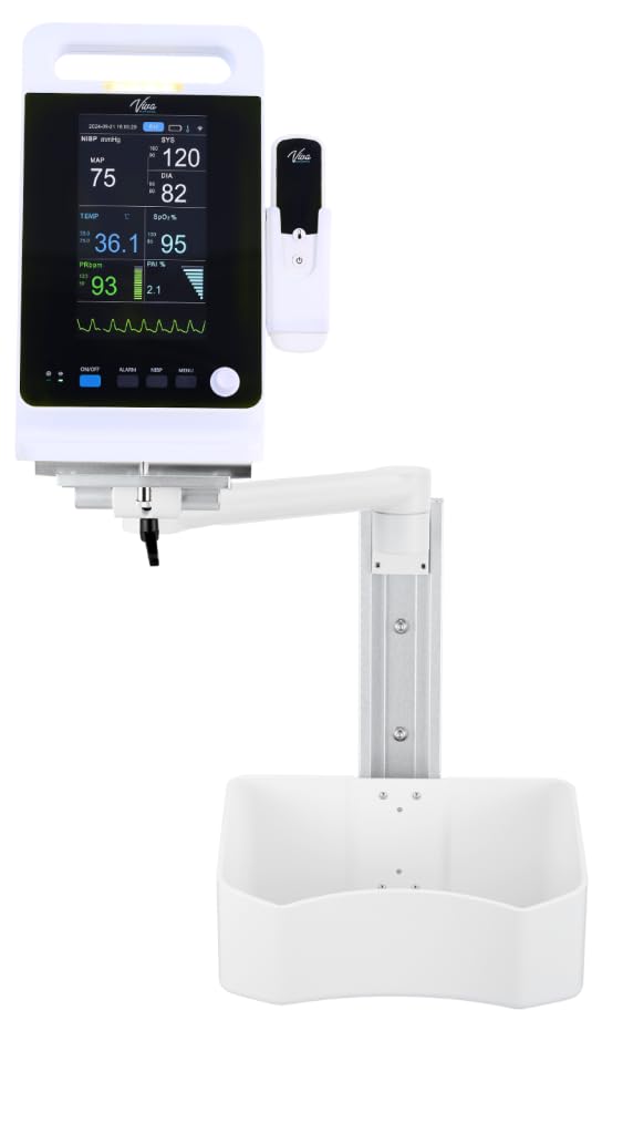 VivaDiagnostics Wall Mount Vital Signs Monitor Bracket (Monitor NOT Included)