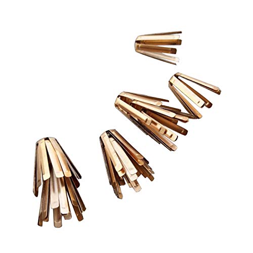 kepoda 10Pcs/Pack Universal Brass Golf Shaft Adapter Shims Fits .335 .350 .355 .370 for All Shaft, Brown - Image 2