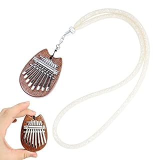 Ohicki Mini À 8 Boutons Kalimba Piano À Pouce, Doigt Marimba Jouet De Piano Musical Portable avec Cordon Pendentif en… - Les Beatles, Paul McCartney, John Lennon, RIngo Starr, George Harrison Ohicki Mini À 8 Boutons Kalimba Piano À Pouce, Doigt Marimba Jouet De Piano Musical Portable avec Cordon Pendentif en… – Image 6