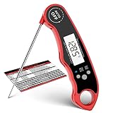 Digital Meat Thermometer with Probe, Instant Read Food Thermometer for Grilling BBQ, Kitchen Cooking