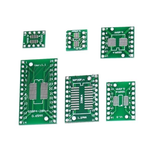 Placa de conversión SOP16 para prototipos en laboratorios de electrónica 2