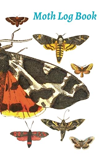 Moth Log Book: Paperback Log Book for Moth Recording