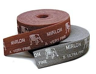 18-573-943, Mirka Mirlon 4-1/2 in. x 33 ft Ultra Fine Scuff Roll (Gray) , Qty. 1 by Mirka