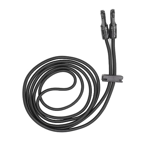 Akozon Riendas Laterales con Estiramiento de Cuello Elástico Control Mejorado - Cuerda de Entrenamiento Deportes Ecuestres