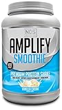 NDS Nutrition Amplify Smoothie Premium Whey Protein Powder Shake with Added Greens and Amino Acids -...