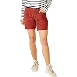 Carve Oahu 6' Short Pantalones Cortos de Pana, Rojo Oscuro, 42 para Mujer