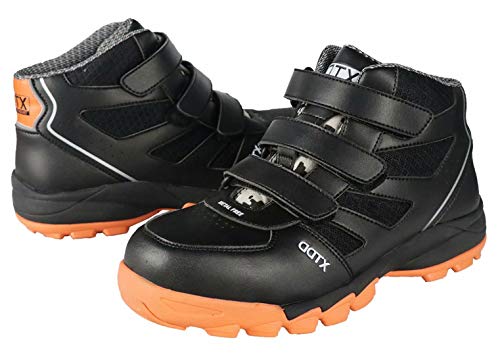 DDTX Botas de Seguridad Unisex SBP Punta de plástico Antirotura-antiaplastamiento Antiperforación Protección Eh Negro 38EU