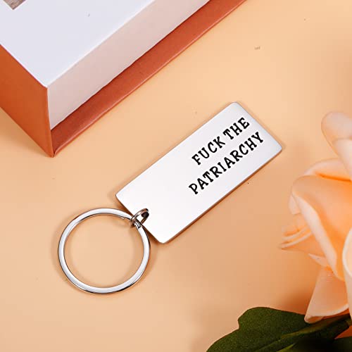 Fu K The Patriarchy Keychain Gifts For Her Women Feminist Gift For Her, Activist Gift For Women, Feminist Keyring Girl Power Keychains Mom Female Gifts For Her, Swift All Too Well Keyring Car Keys #TOP5
