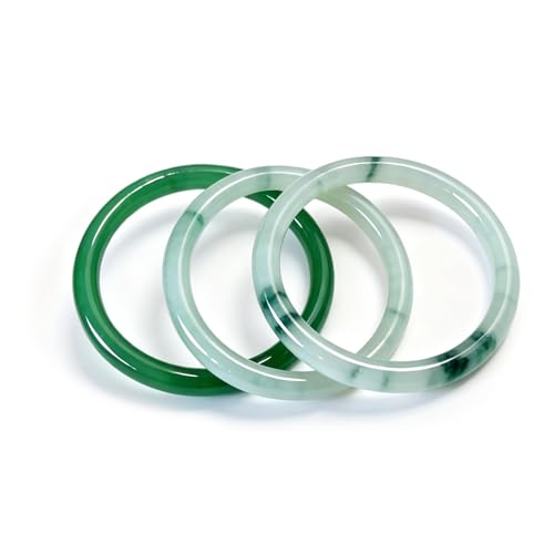 Embtrem Jade Bangle Bracelet for Women Good Luck Bangle Wealth