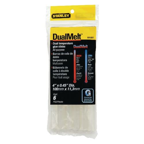 Image of Finchley Stanley Dual Melt Glue Stick 4 Inch (Pack of 24) 0-GS20DT + Free Refill PEN