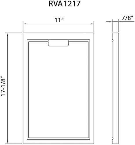 Miniatura 7 de Ruvati Tabla de cortar de bambú de 17 x 11 pulgadas para fregaderos de estación de trabajo Ruvati - RVA1217BAM