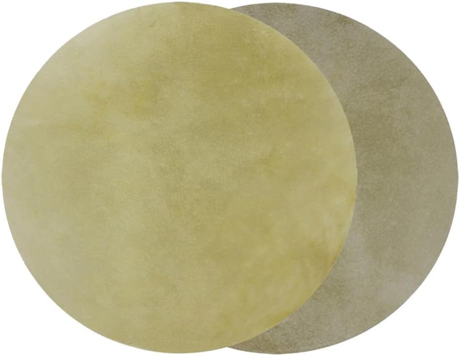 Milisten Goatskin Drum Leathers 11.81 Inch Natural Replacement Drum for African Bongo Hand Drums Lightweight Durable Musical Instrument Accessories