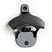 Wall Mounted Bottle Opener, Midnight Black, by Sky Solutions with Free Matching Mounting Screws. Classic Vintage Wall Beer Bottle Openers