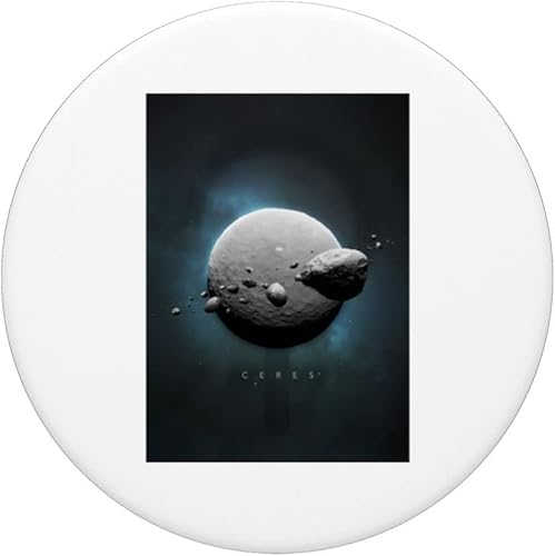 Miniatura 3 de Ceres dwarf planet asteroid belt the orbits mars jupiter PopSockets Swappable PopGrip