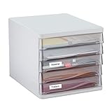 Ordnungssystem: Aufbewahrungsbox für Dokumente, Briefe und Büromaterialien - Übersichtlich sortieren