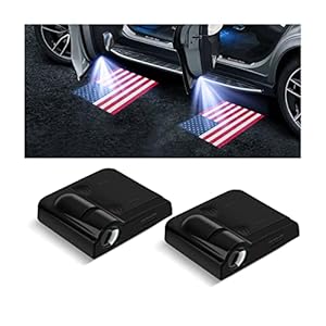 2Pcs Car Door Lights Logo Projector...