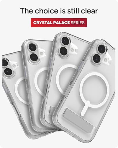 Coque iPhone 17 ZAGG Crystal Palace transparente MagSafe antichoc 4m - 4