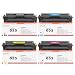 Produktbild INFITONER Cartridge 055 Tonerkartusche als Ersatz für Canon 055 055H imageCLASS MF742Cdw MF746CX MF744CDW MF746CDW LBP663CDW LBP664CX MF745CDW MF741CDW MF743CDW - Schwarz Cyan Magenta Gelb