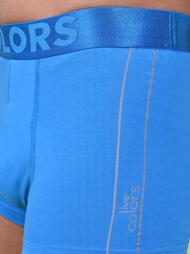 Image of Rupa Colors Pep Collection Trunk for Men, Cotton Blend, Anti Ride-Up, Snug Fit, Pack of 1
