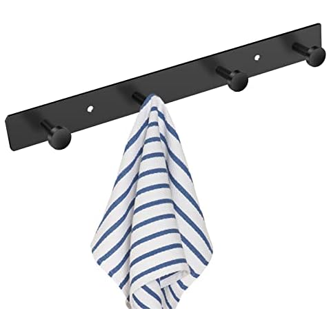 JOLY FANG Ganchos Toalla Gancho 304 Acero inoxidable Perchero Pared Bata Percha Cover