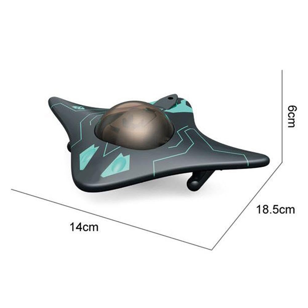 Dron submarino 2026, diseño biónico RC barco con cámara, barco a control remoto impermeable en forma de manta, control de aplicación inteligente, transmisión de imagen en tiempo real, para exploración