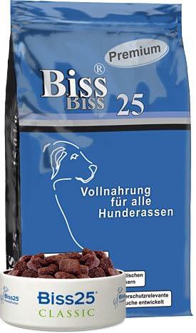 BISS25 Classic – Premium Hundefutter 15 kg – Vollnahrung mit Geflügel, Rind & Fisch – Für alle Rassen – Ohne künstliche Zusatzstoffe