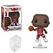 Funko POP Basketball: NBA Chicago Bulls Michael Jordan Vinyl Figure Bundle with 1 PopShield Pop Box Protector
