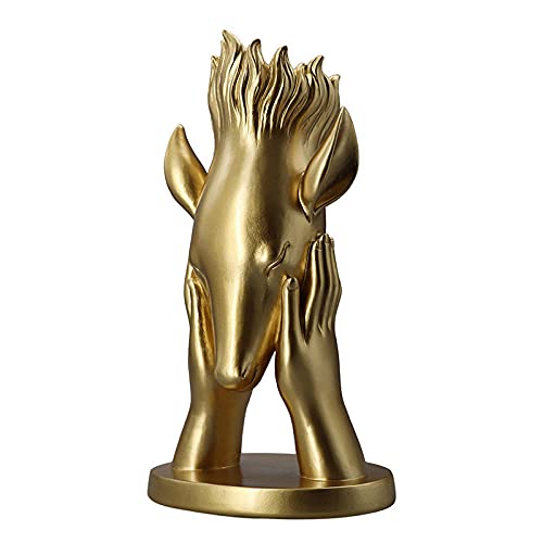 Art tête de cerf vase en résine pour un arrangement de fleurs réussi
