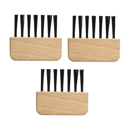 FRCOLOR Comb Hair Remover Comb Hair Cleaner Brush Set of 3 Travel-friendly Material
