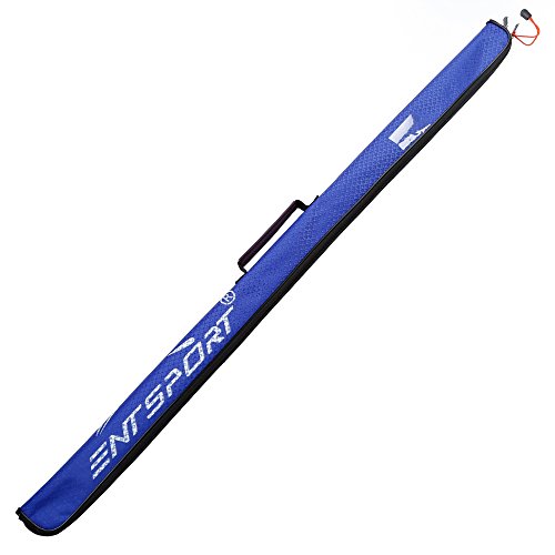 Entsport Fishing Rod Bag Rod Tubes Rod Cases (Blue, 45-Inches)