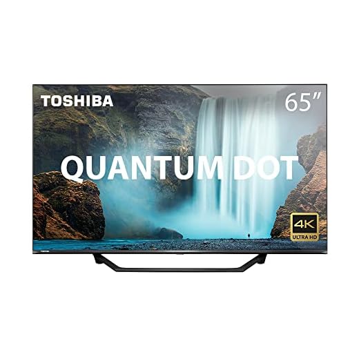 Tela Toshiba QLED Display 65 Pol. 65M550KB Quantum Dot 4K Smart VIDAA HDR – TB002