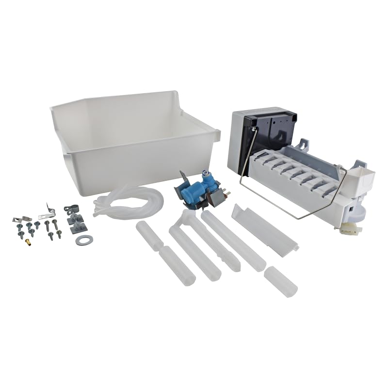 Edgewater Parts WPW10715708, W10715708, AP6023924, PS11757272 Ice Maker Compatible with Whirlpool Refrigerator (Fits Models: 5MT, Art, GAR, MRT, WRT and More)