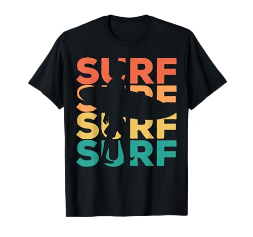 Hacer Surf Retro Vintage Regalo Para Surfistas Camiseta