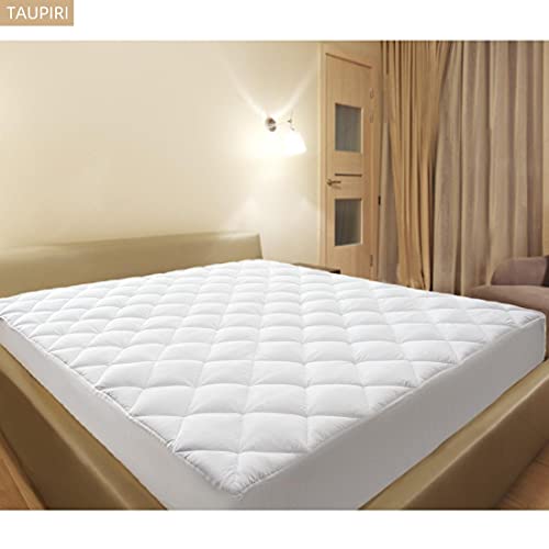 Taupiri Queen Quilted Mattress Pad Cover With Deep Pocket thumb #5